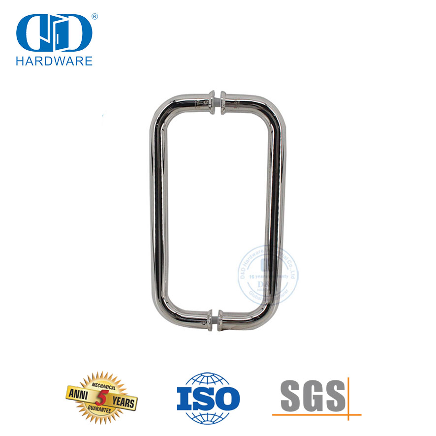 Neues Design Edelstahl Duschraum Badezimmer Glastürgriff-DDPH007-A-PSS