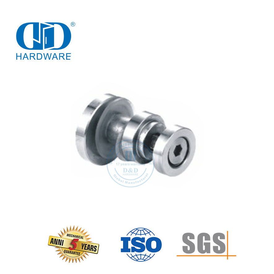 Edelstahl-Duschschiebetürbeschläge, Glasbeschläge, Schiebetürbeschläge, Arrester-DDSL002-2