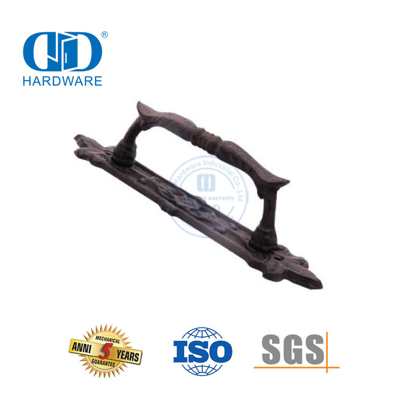 Modernes Edelstahl-Zuggriff-Scheunen-Schiebetür-Hardware-Zubehör für Bypass-Türen-DDBD096