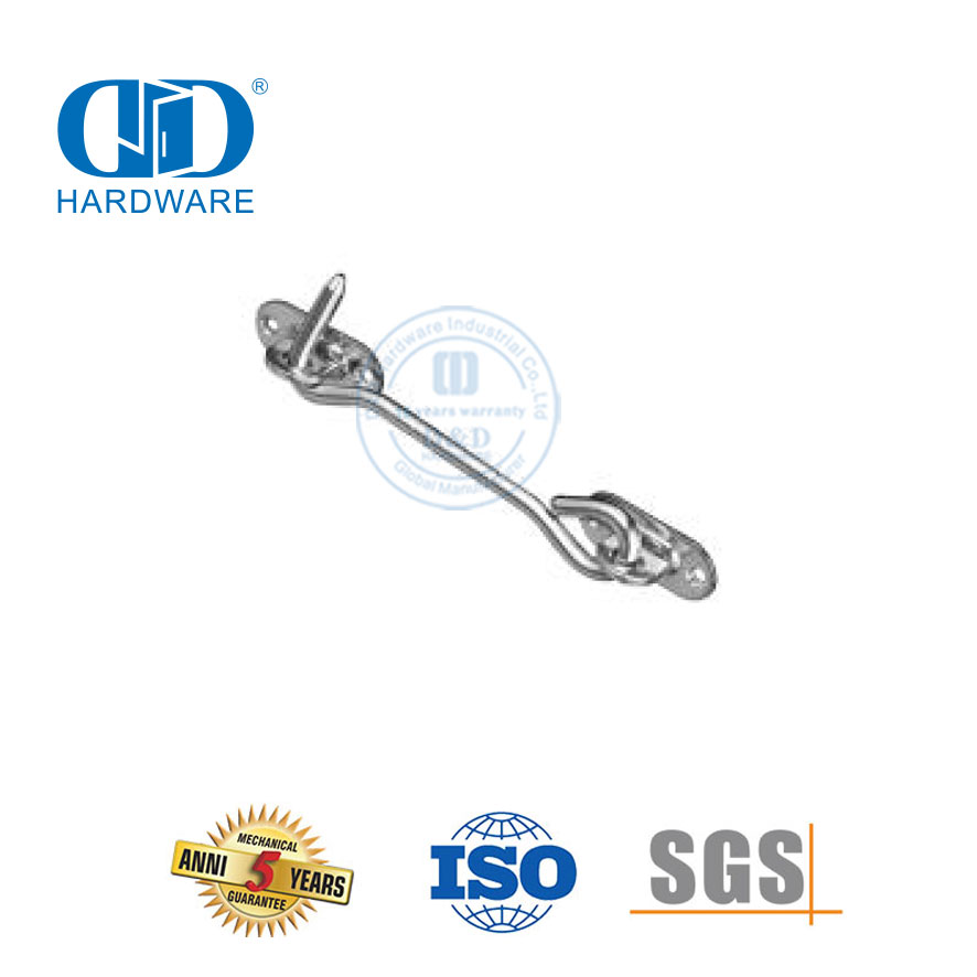 Edelstahl-Baubeschläge, Möbel, Scheunentor-Schutzschloss, Hardware, Falttür-Schutzschloss-DDBD132