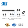 Edelstahl-Hochleistungs-Metallschienen-Set, gebogener Aufhänger, Schiebe-Scheunentor-Hardware, Holz-Scheunentor-Hardware-DDBD035