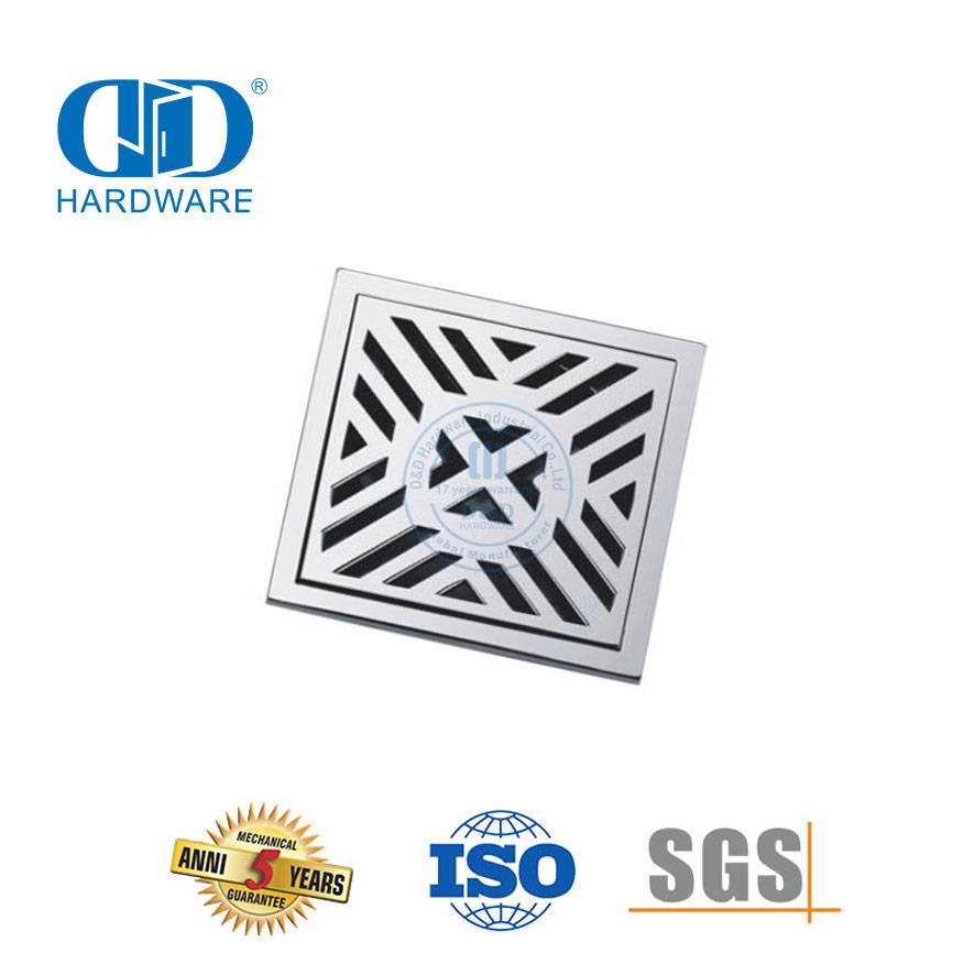 China Hersteller Edelstahl Möbelzubehör Küche Bodenablauf Badezimmer Duschablauf-DDFD007