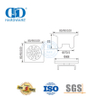 Hochwertiger Sanitär-Bodenablauf aus Edelstahl, quadratischer Bodenablauf, Badezimmer-Hardware-DDFD006