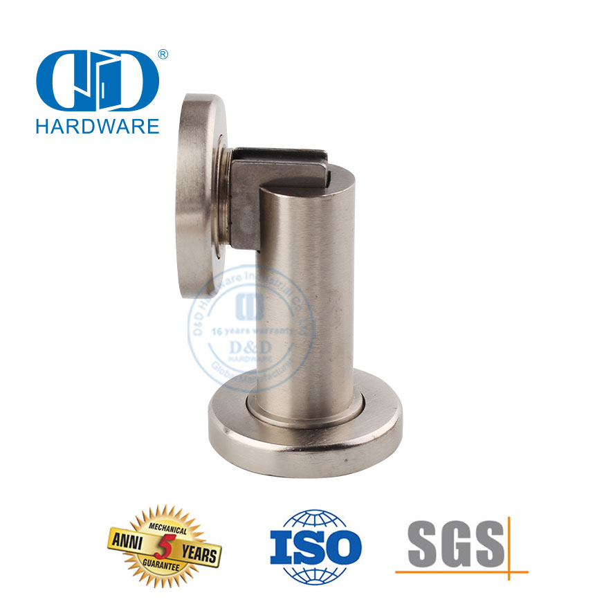 Hochwertiger magnetischer Wandschutz aus Zinklegierung, Türhalter zum Aufhängen von Türbeschlägen, Stopper-DDDS030