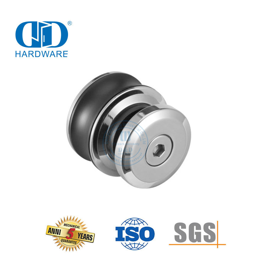 Edelstahl-Anschlüsse, integrierte Lösung, Glas-Duschschiebetür-Hardware-Beschläge-DDSL002-1