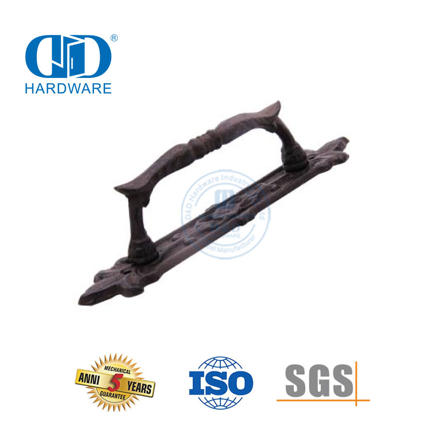 Modernes Edelstahl-Zuggriff-Scheunen-Schiebetür-Hardware-Zubehör für Bypass-Türen-DDBD096