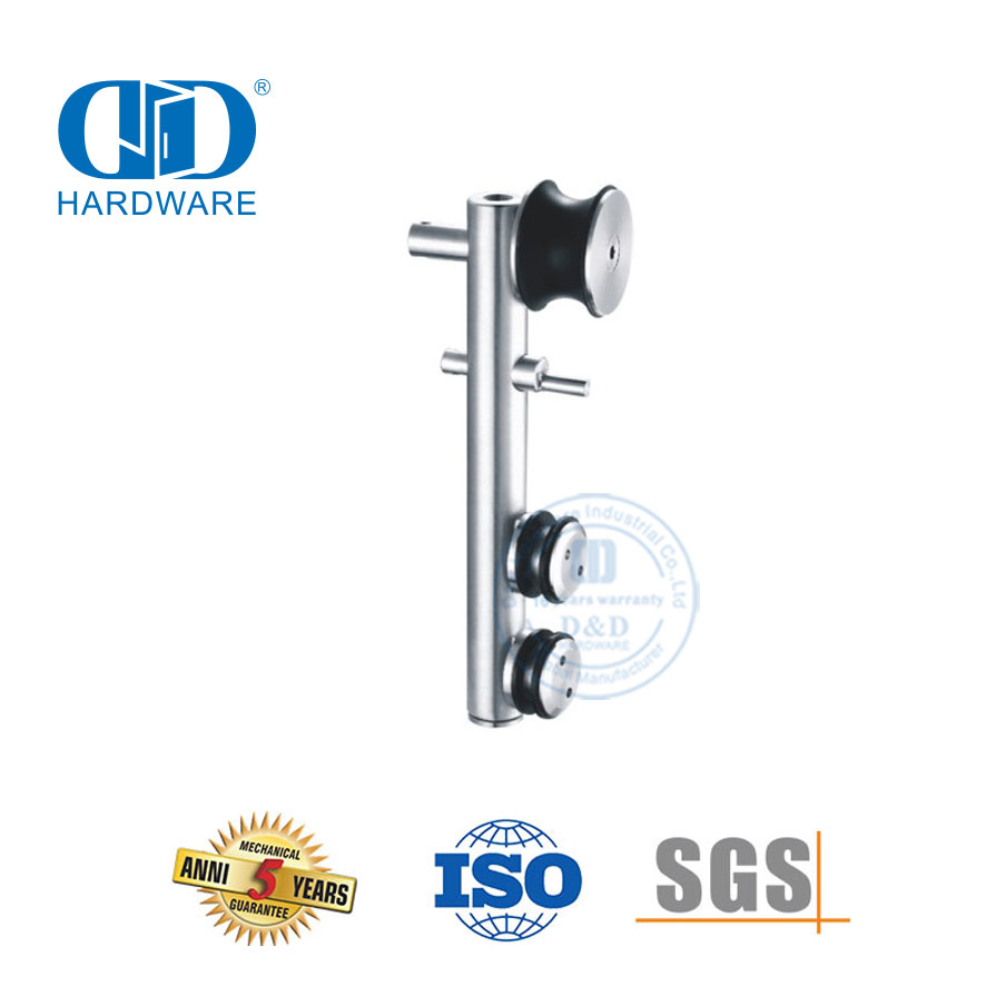 Hardware-Lieferant Edelstahl-Glas-Hardware Badezimmerzubehör Schiebetür-Hängerolle für Badezimmer-DDGS103