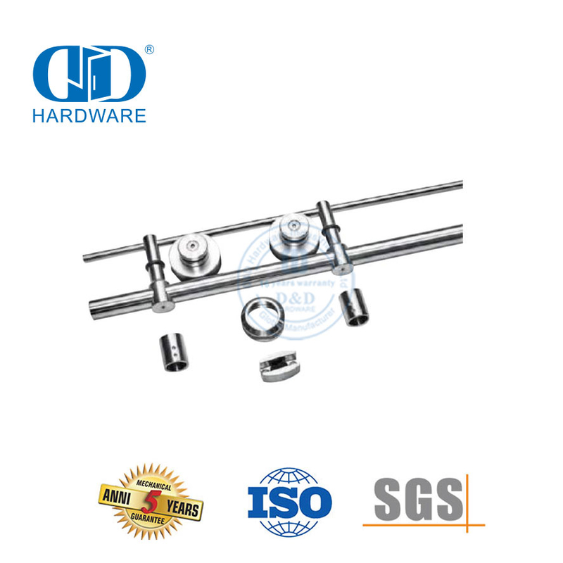 Edelstahl-Scheunenbüro-Hotel-Rolltor-Hardware-Schiebetür-Hardware-Zubehör-Bau-Hardware-DDBD049