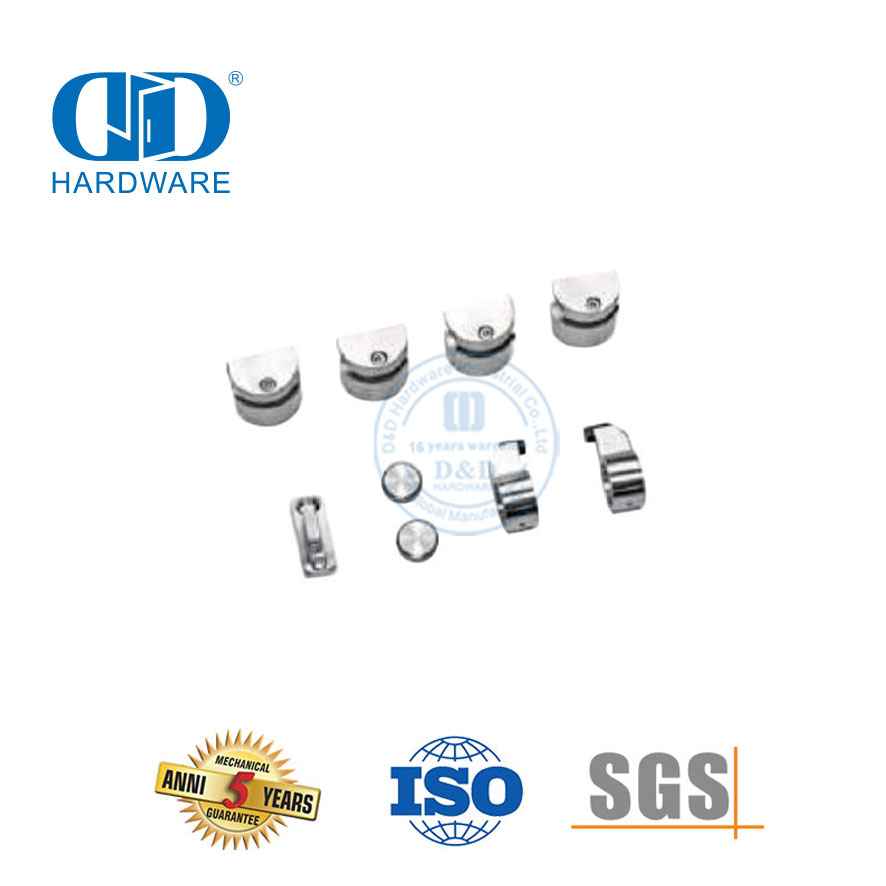 Edelstahl-Tür-Hardware-Schienen-Set, robuste Scheunentor-Hardware, Möbel-Hardware-DDBD050