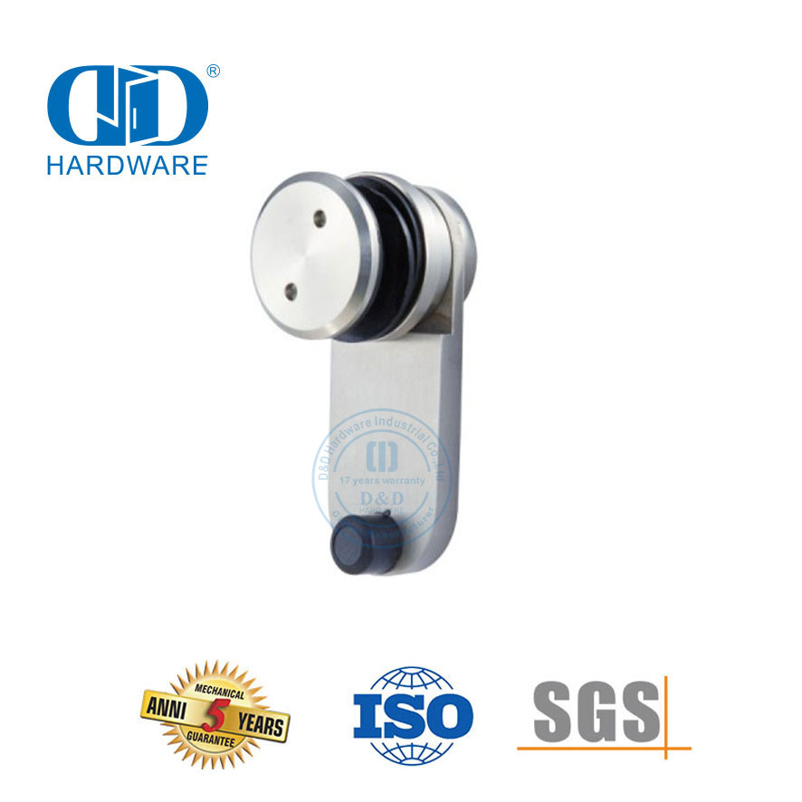 Hersteller von Glasbeschlägen, Edelstahl-Overpanel-Pivots, Patch-Fitting-Pivot-Schiebetür-Hardware-DDGP016