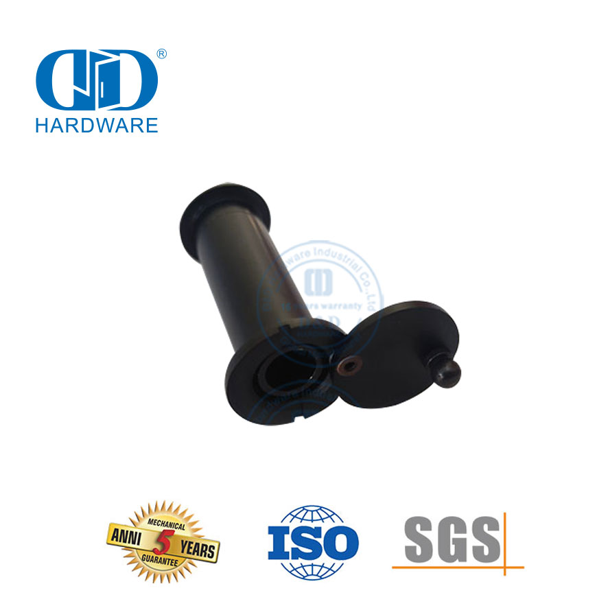 D & D-Hardware 160 Grad Black Door Viewer Peephole Hersteller-DDV001