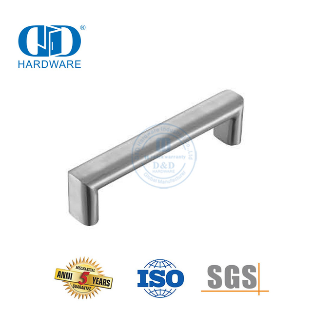 Quadratischer Küchenschrankgriff, Möbelgriff, modernes Küchenschrankzubehör, Hardware, einfacher Küchengriff, DDFH040