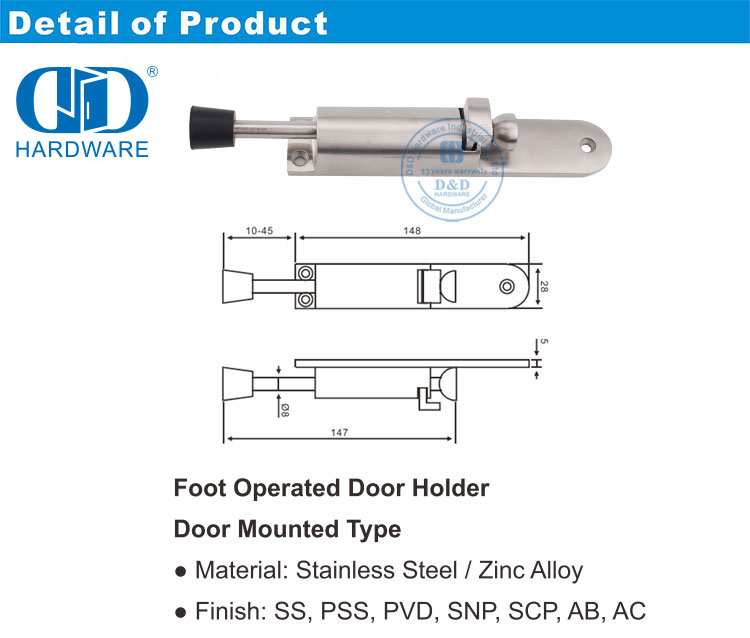 versteckter T&uuml;rstopper