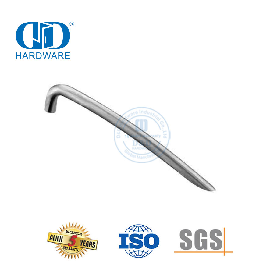 Edelstahl Schrank Schrank Türgriff Licht Luxus Modern Einfach Hohlgriff Schublade T-förmiger Griff-DDFH026