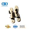 Verdeckte Installation, poliertes Messing, Zinklegierung SUS304, verstecktes, robustes Innentürscharnier-DDCH007