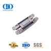 China Supply Zinklegierung 3D verdecktes, verstecktes Kreuz, sanftes Schließen, leise Einstellung, 180 Grad kommerzielles Stahl-Holzscharnier-DDCH008-G120