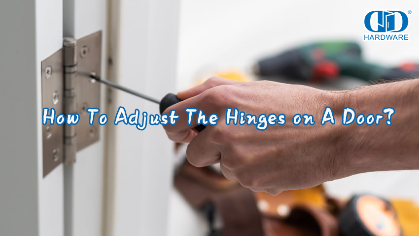 Wie man die Scharniere an einer Tür anpasst？