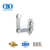 Edelstahl-Patchbeschlag, Drehbeschlag, geschwungener Verbinder, Pivot-Glasbeschlag-DDGP007