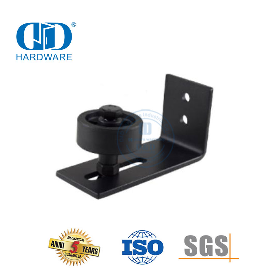 Edelstahl-Schiebetür-Hardware für Scheune, Stahl-Garagen-Hardware, Bypass-Tür-Hardware-DDBD079