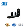 Edelstahl-Set für leises Doppel-Schiebe-Scheunentor, robustes Hardware-Set für Scheunentor, Schienen-Set-DDBD077