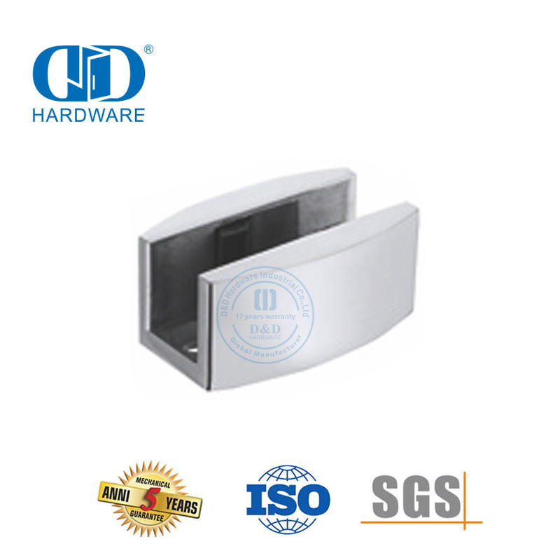 Edelstahl-Glasbeschläge Schiebetürbeschläge Shimmy Arrester-DDSL001-7