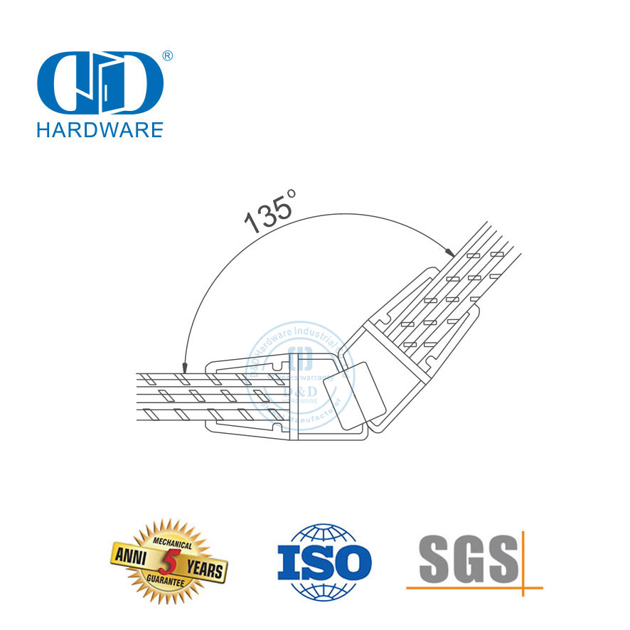 Magnetischer Dichtungsstreifen für Glastüren, wasserdichter PVC-Kunststoff-Dichtungsstreifen für Badezimmerbeschläge-DDWS001