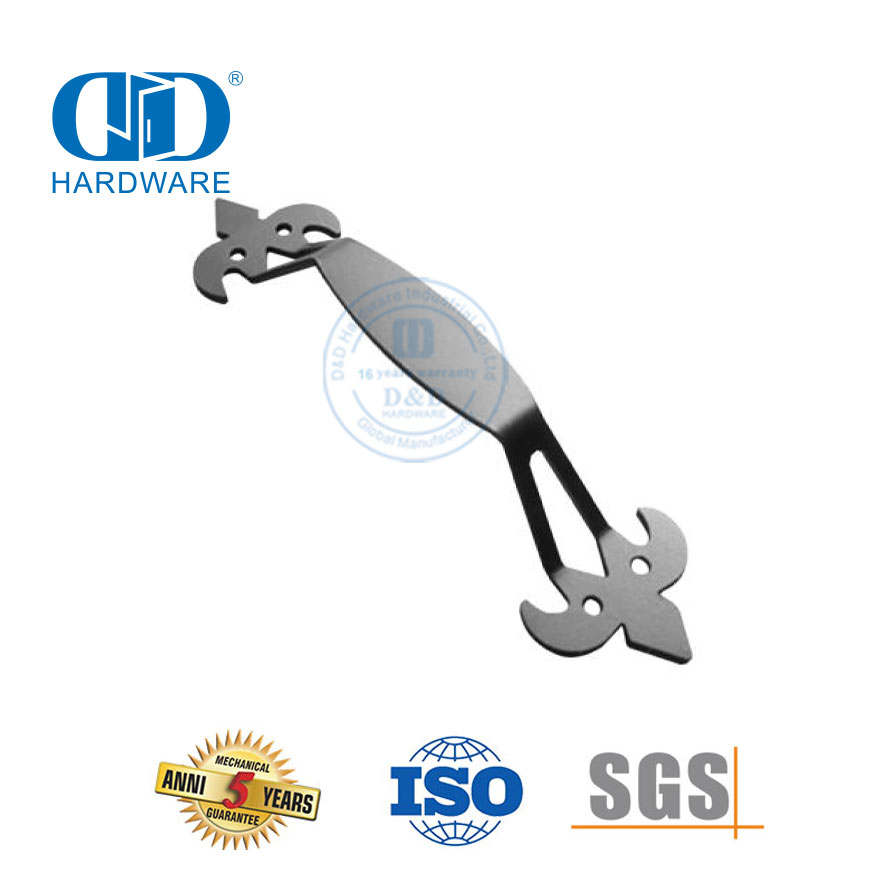 Heißer Verkauf Edelstahl American Style Hardware Scheune Metall Türgriff Hardware Kit-DDBD126