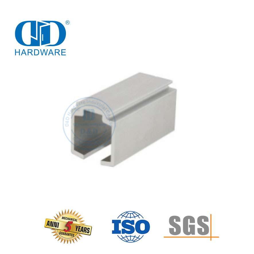 Türklemme Edelstahl Alumium Glastrennwand Hängende Schiebetürschienen Türbeschlag für Schiebetür-DDGS139