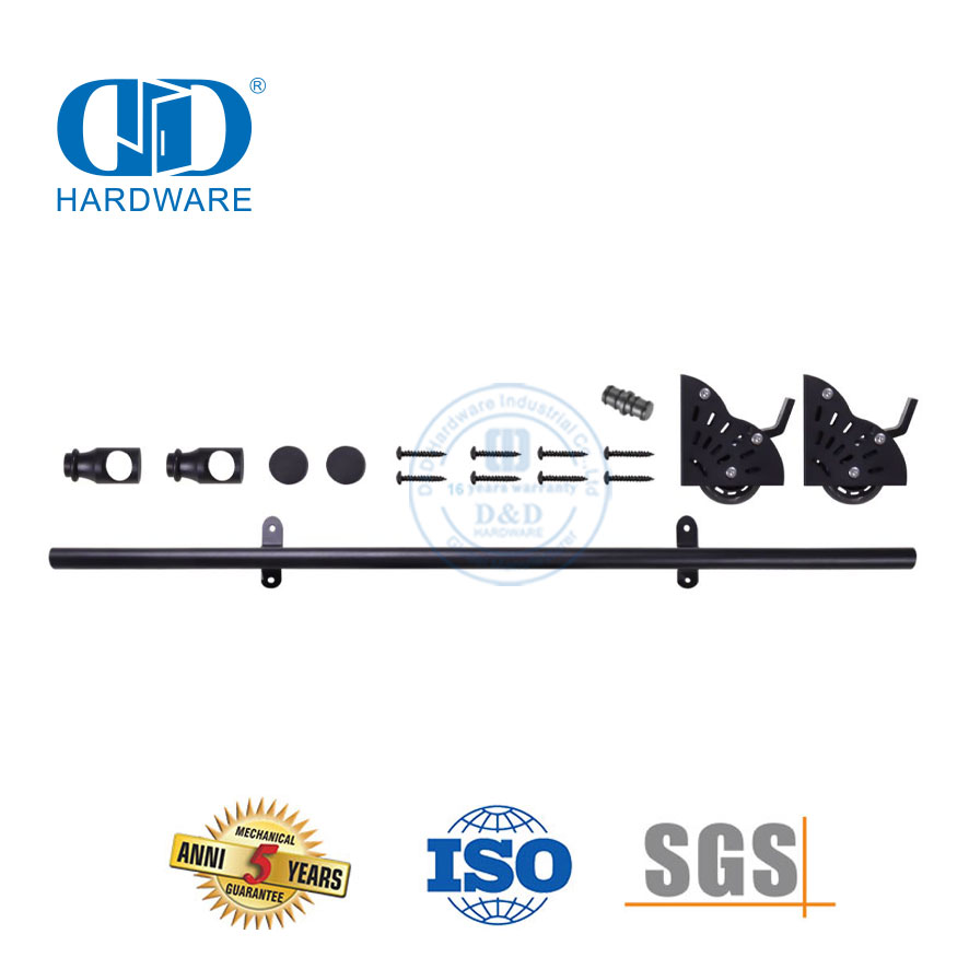 Edelstahl-Scheunentor-Hardware, Vordertür-Zubehör, Eingangsgriff, Holz-Schiebetür, Leiter-Hardware-DDBD029