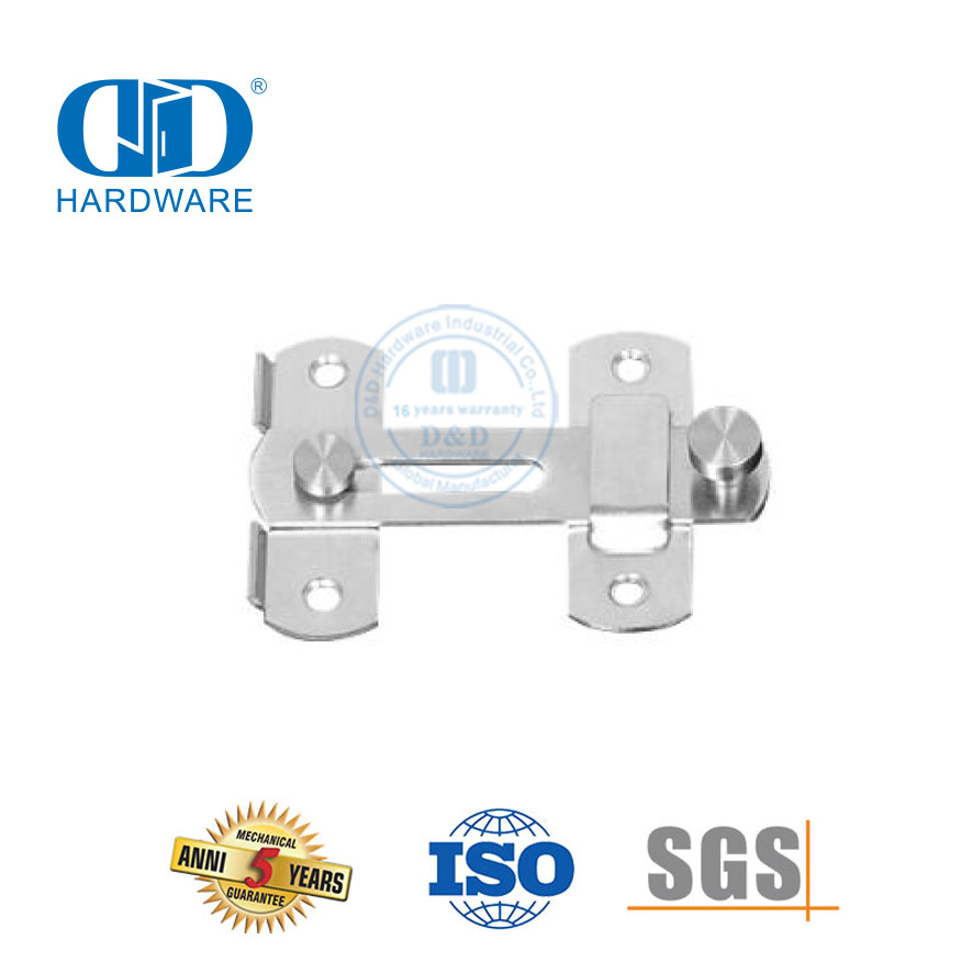 Edelstahl-Hardware Satin-Sicherheitsmetall-Türtürschutz Außentürschutz Türschlossschutz-DDDG006