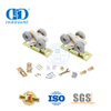 Edelstahl-Kunststoff-flache dreirädrige Rollen-Schiebe-Scheunentor-Hardware-Kits Möbel-Hardware-DDBD053
