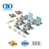 Doppeltür-Verbindungssatz aus Edelstahl, Pocekt-Türrahmen, Schiebe-Scheunen-Hardware, Teil-DDBD065