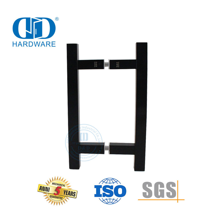 Brilliance Moderner einfacher Edelstahl-Zuggriff für Badezimmer-Glastür-DDPH016-A Φ25-MB