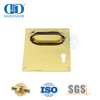 Dekorative Hardware von Mitte zu Mitte, 72 mm Edelstahl-Türdrückergriff mit Platte-DDTP001-PVD