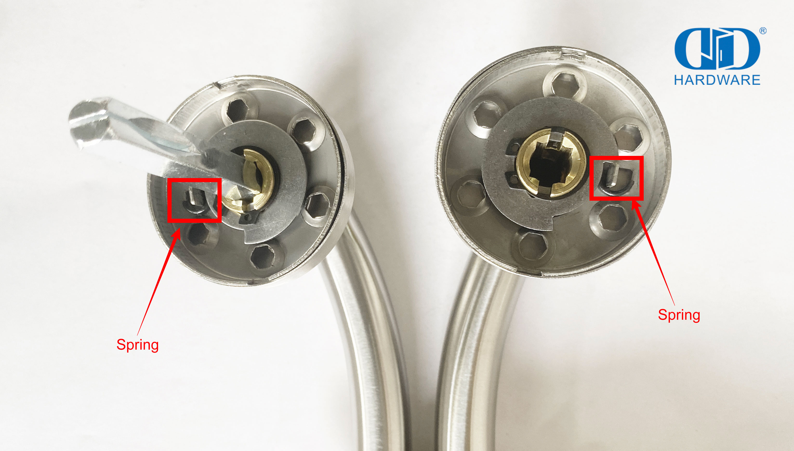 T&uuml;rdr&uuml;cker aus Metall