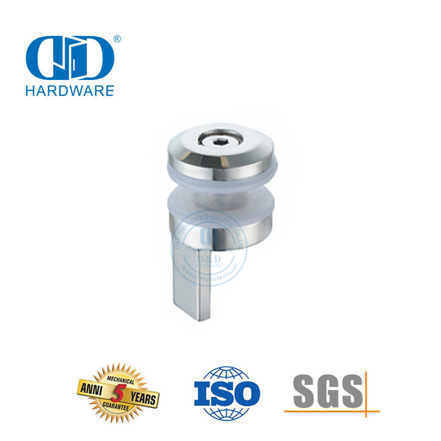 Edelstahl-Glasbeschlag, Anti-Sprung-Gerät, Möbelzubehör-DDSL001-3