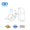 Edelstahl-Glasschiebetür-Aufhängerolle, Badezimmer-Hardware, Glasbeschlag für Schiebetür-DDGS120