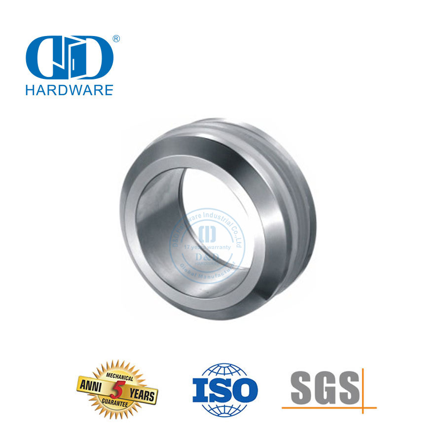 Möbelzubehör Edelstahl-Griffknopf, Glasbeschläge, Aluminium-Durchgangsloch-Schalengriff-DDSK015