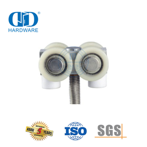 Edelstahl rahmenlose Dusche Schiebetür Hardware Glas Zubehör Set Möbelzubehör für Badezimmer-DDGS160