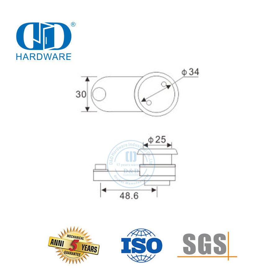 Hersteller von Glasbeschlägen, Edelstahl-Overpanel-Pivots, Patch-Fitting-Pivot-Schiebetür-Hardware-DDGP016