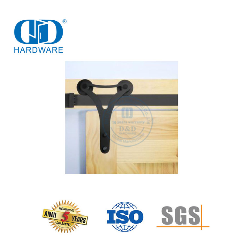 Doppelfaltbare Scheunentorbeschläge aus Edelstahl Türbeschläge Zubehör Türrollenbeschläge-DDBD009