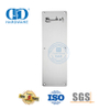 Benutzerdefinierte Druckplatte aus Edelstahl 304/316, Hardware-Beschläge, Schild, WC, Hotel, Schultür, Unterschriftenschild-DDSP011