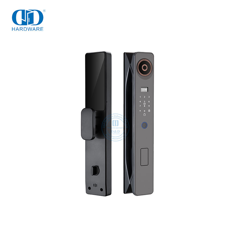 Smartier Neue 3D-Gesichtserkennung, digitale App, per Fingerabdruck entsperrbar, intelligentes Schloss mit Kamera – DDEL003