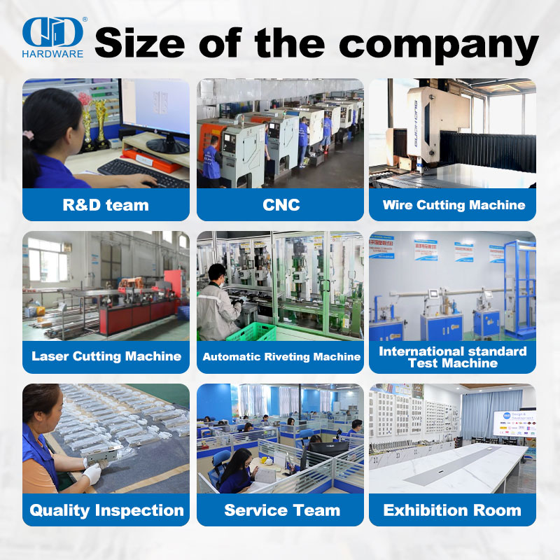 Verdeckter magnetischer Türstopper aus poliertem Gold SS für Hotelzimmertüren-DDDS036