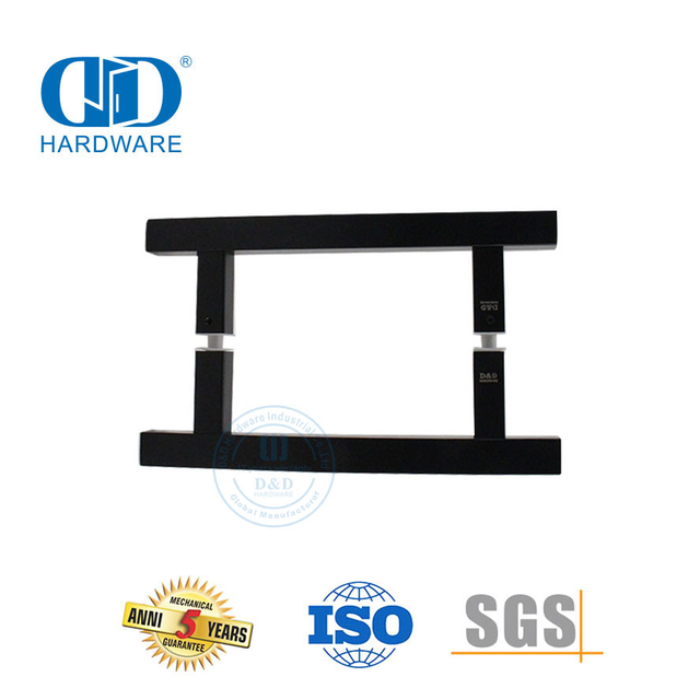 Brilliance Moderner einfacher Edelstahl-Zuggriff für Badezimmer-Glastür-DDPH016-A Φ25-MB