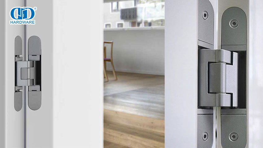 Wie baut man ein verdecktes Türscharnier in einem Winkel?