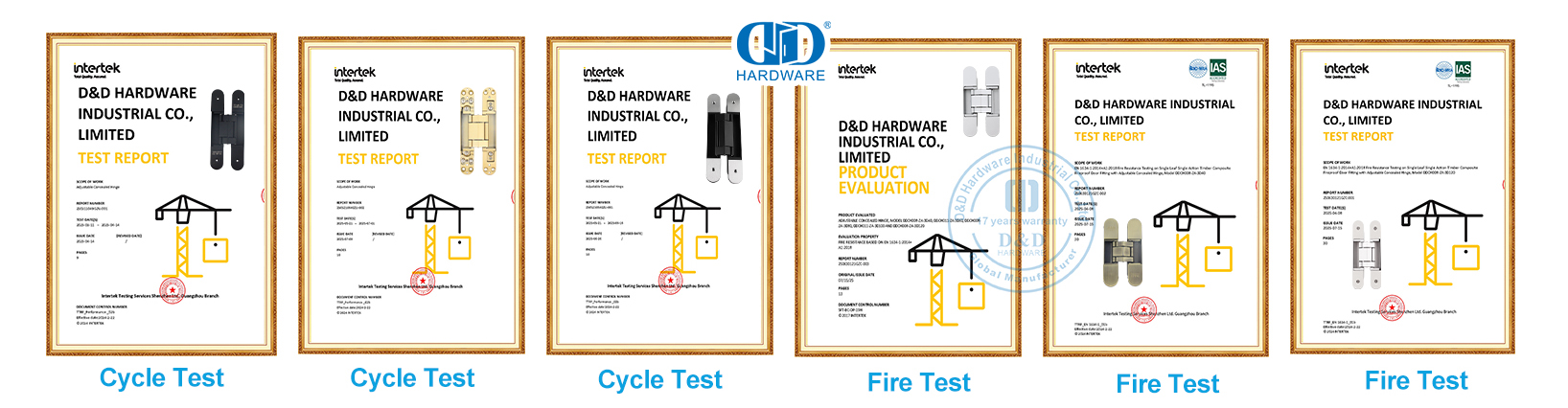 CE-versteckte Scharniere