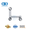 Edelstahl-Glaswand-Eckschwingtürbeschlag über Paneel-Drehglas-Hardware-DDGP009
