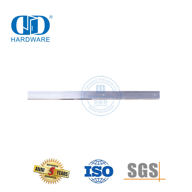 Hochwertiges Edelstahl-Schiebe-Falttür-Set, Türsystem-Hardware, Bypass-Scheunentor-Hardware-DDBD071