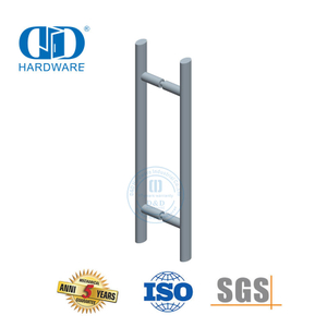 Mehrfachanwendungs-Edelstahl-Haupttür-Glas-Holz-Metalltür-Hardware-ovale Form-T-Bar-Zuggriff-DDPH037